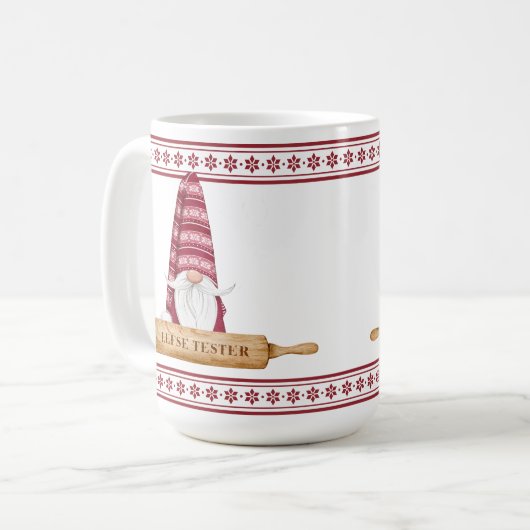 Mug Gnome nordique | Tester à gauche (Devant gauche)