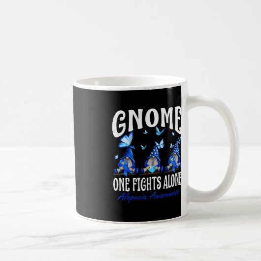 Mug Gnome One combat seul Alopécie Sensibilisation 1 (Droite)