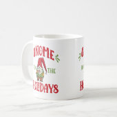 Mug Gnome pour les vacances de Noël mignon (Devant gauche)