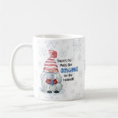 Mug GNOME POUR LES VACANCES Nom du monogramme (Gauche)