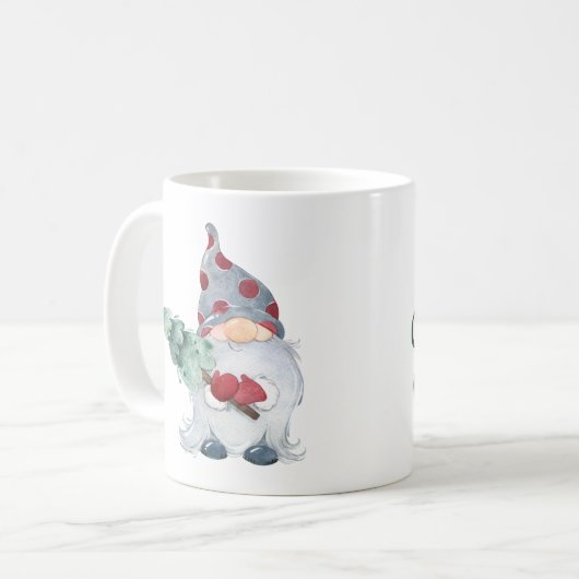 Mug Gnome pour Noël (Devant gauche)