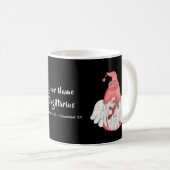 Mug Gnome Sagittarius Astrologie Signe Angel Votre nom (Devant droit)