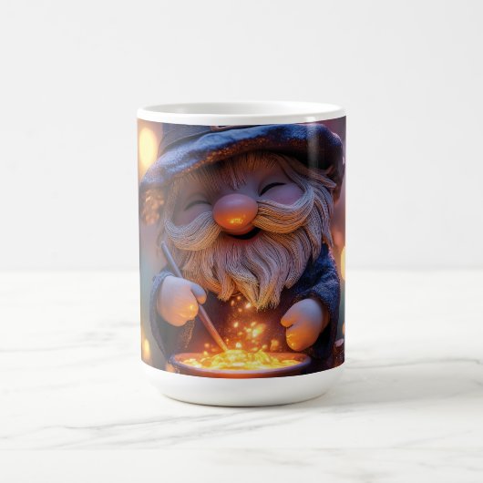 Mug Gnome souriant Stirring Magic Pot (Centre)