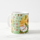 Mug GNOME tournesol, pour les amateurs de Gnome, Café (Devant gauche)