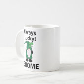 Mug Gnome Trèfle Chanceux Fête de la Saint-Patrick Gno (Devant gauche)