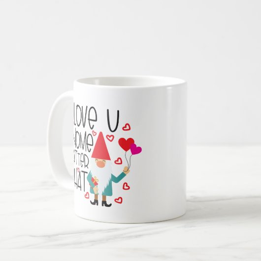 Mug Gnome Valentine (Devant gauche)