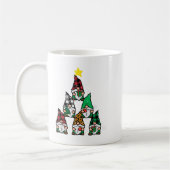 Mug Gnomes Arbre de Noël Drôle Jours fériés Hommes Fem (Gauche)