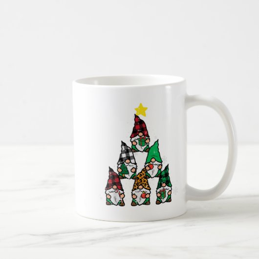 Mug Gnomes Arbre de Noël Drôle Jours fériés Hommes Fem (Droite)