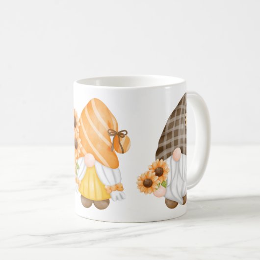 Mug Gnomes d'automne (Devant droit)