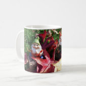 Mug Gnomes de jardin dans le triage Automne Rouge Feui (Devant gauche)
