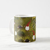 Mug Gnomes de jardin : Faune de flore humoristique. (Devant gauche)