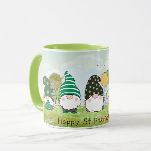Mug Gnomes de la Saint Patrick (Devant gauche)