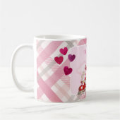 Mug Gnomes de la Saint-Valentin dans un train (Gauche)