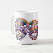MUG GNOMES DE MOIS DE FIERTÉ ADORABLES (Devant gauche)