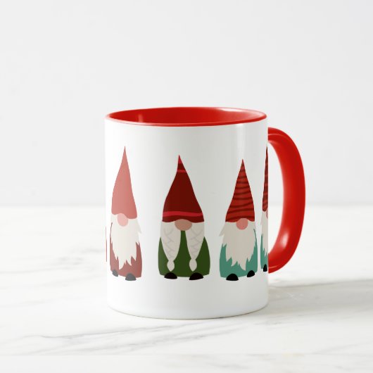 Mug Gnomes de Noël (Devant droit)
