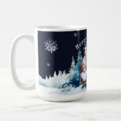 Mug Gnomes de Noël à l'aquarelle (Gauche)