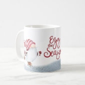 Mug Gnomes de patinage (Devant gauche)
