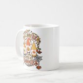 Mug Gnomes d'Halloween Citrouille Toile d'Araignée Cha (Devant gauche)