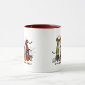 Mug Gnomes d'Halloween | T-shirt Gnome drôle (Centre)