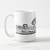 Mug Gnomes dormant sous un champignon (Gauche)