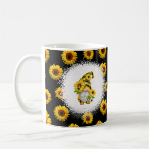Mug Gnomes Fantaisistes avec Tournesols