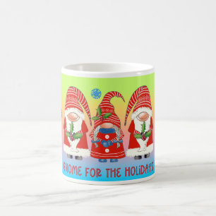 Mug Gnomes festifs célébrant les fêtes