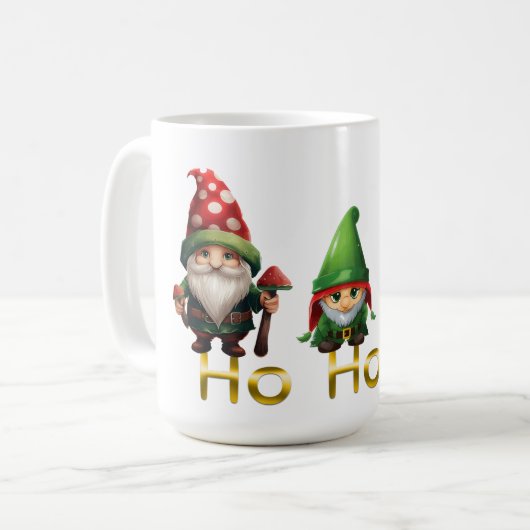 Mug Gnomes Ho Ho Ho Noël (Devant gauche)