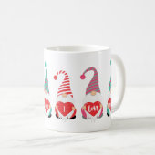 Mug Gnomes I Love You mignon Fun Valentine's Day (Devant droit)
