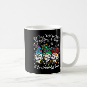 Mug Gnomes mignons Tout Est Bon Déjeuner De Noël