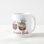 Mug Gnomes personnalisés Cuisine de cuisson mignonne W (Devant droit)