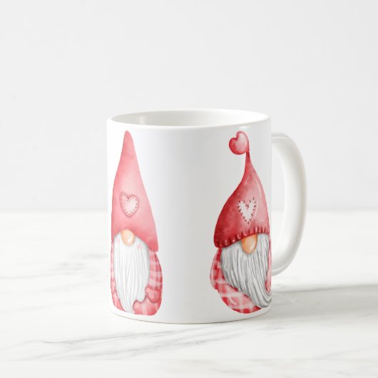 Mug Gnomes Valentines Vacances (Devant droit)