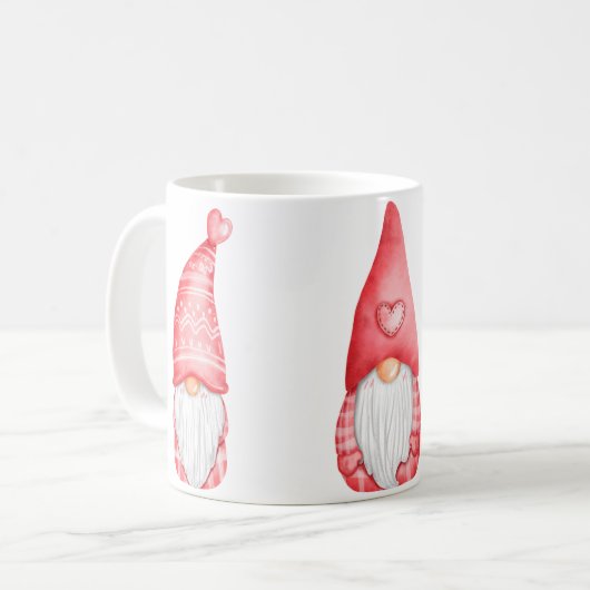 Mug Gnomes Valentines Vacances (Devant gauche)