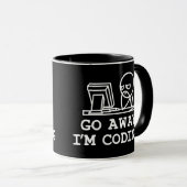 Mug Go Away IM Coding (Devant droit)