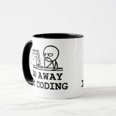 Mug Go Away IM Coding (Devant gauche)