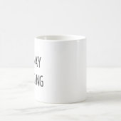 Mug Go Away I'm Coding - Drôle Programmeur (Centre)