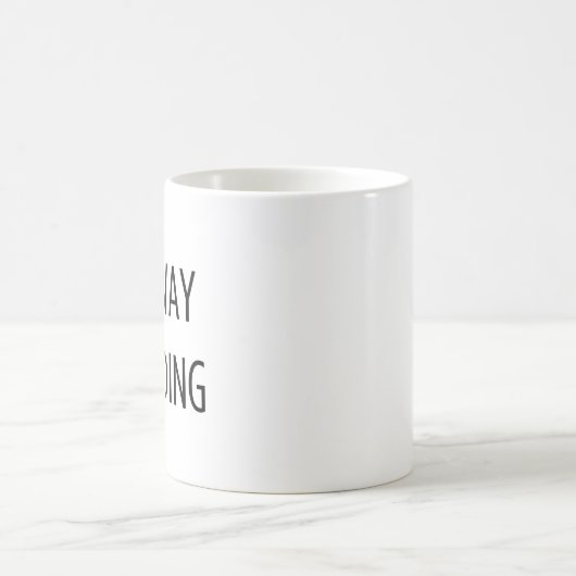 Mug Go Away I'm Coding - Drôle Programmeur (Centre)