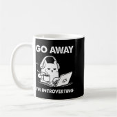 Mug Go Away I'm Introverting  (Gauche)