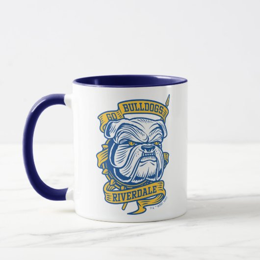 Mug Go Bulldogs - Riverdale Mascot Banner (Gauche)