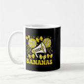 Mug Go Cheer Bananas School Srts Fan Team Srit Name (Gauche)