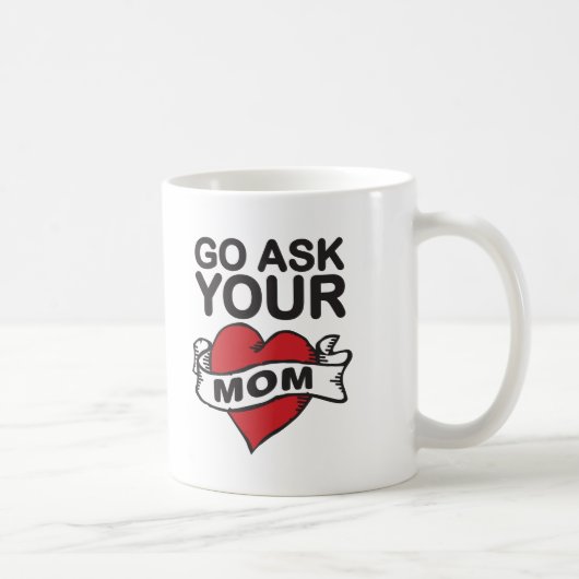 Mug Go demandent à votre maman (Droite)