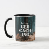 Mug Go Geocaching Woods & Trail Geocacher Cadeau (Gauche)