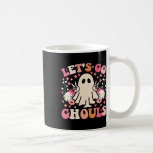 Mug Go Ghouls Retro Floral Ghost Super Hallowee