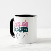Mug Go Ghouls Stars White Halloween (Devant gauche)