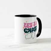 Mug Go Ghouls Stars White Halloween (Devant droit)