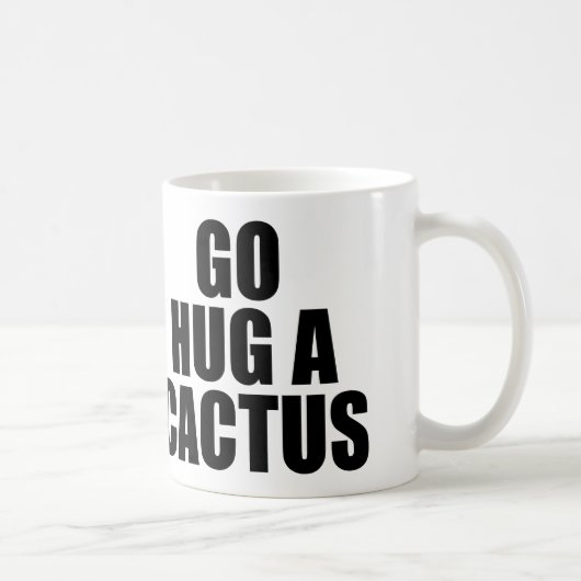 MUG GO HUG A CACTUS (Droite)