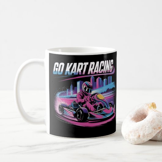 Mug Go Kart Racing (Avec donut)