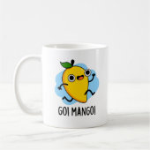 Mug Go Mango Funny Courir Mango Pun (Gauche)