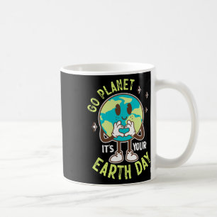 Mug Go Planet Son Jour des terres Cute Kawaii Earth Bo