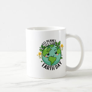 Mug Go Planet Your Jour des terres 2025 Enseignant Kid