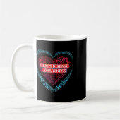 Mug Go Red Heart Disease Awareness For Men Women  (Gauche)